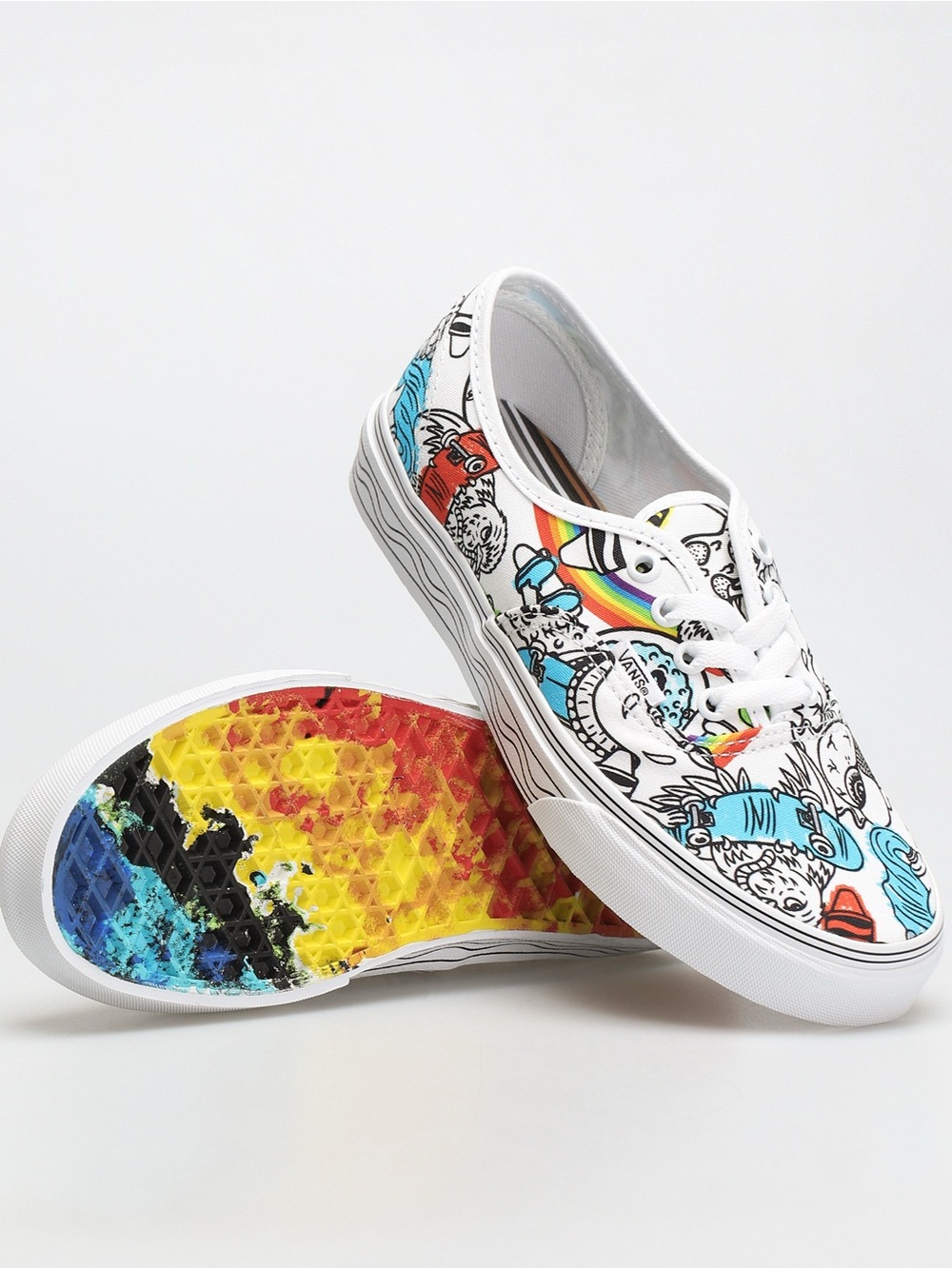 Vans Authentic Crayola DIY Sketch